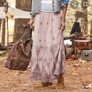 Astoria maxi skirt